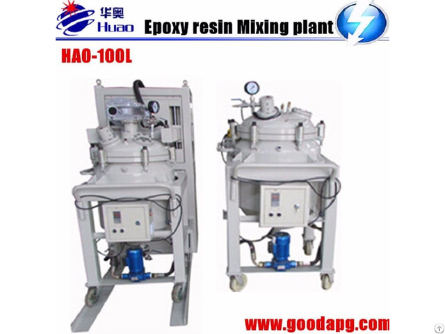 Epoxy Resin Thin Film Degassing Vacuum Mixing And Injection Device