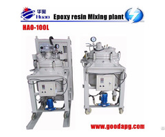 Epoxy Resin Thin Film Degassing Vacuum Mixing And Injection Device