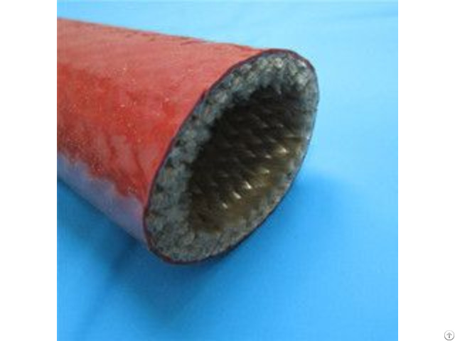 Silicone Glass Fiber High Temperature Sleeving For Hose Protection