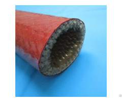 Silicone Glass Fiber High Temperature Sleeving For Hose Protection