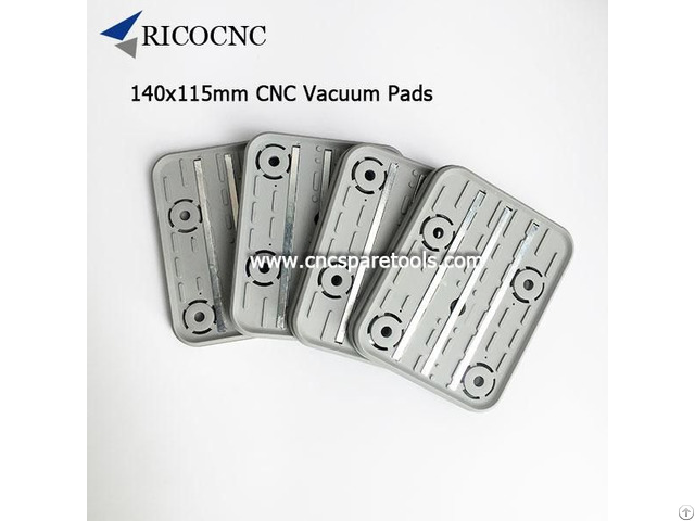 140x115x17mm Cnc Bottom Rubber Vacuum Pads For Schmalz Suction Cups