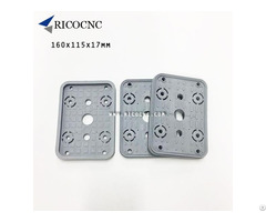 160x115x17mm Top Vacuum Suction Plates Upper Cover Gasket For Cnc Router