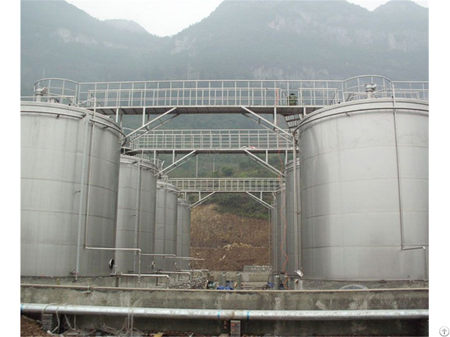 Tank Farm Food Liquid Storage Tan