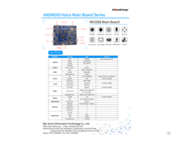 Rk3368 Android Ai Main Board For Smart Devices 6mic Array