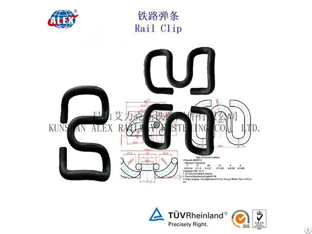 Skl Railway Tension Clip For Fastening System