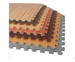 Wood Grain Interlocking Foam Mats Floor Tiles