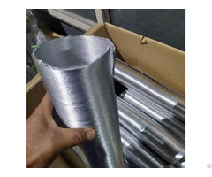 Heat Reflective Aluminum Foil Corrugated Pipe