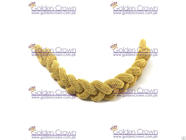 Military Gold Bullion Cap Cord