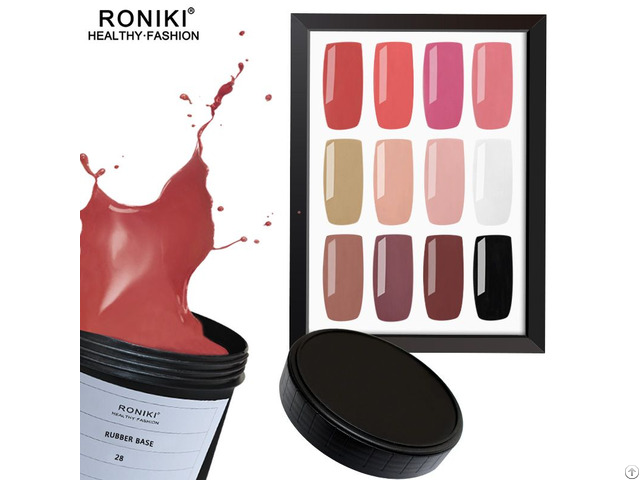 Roniki Rubber Base Gel Polish