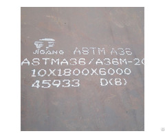 Astm A36 Carbon Structural Steel Plate