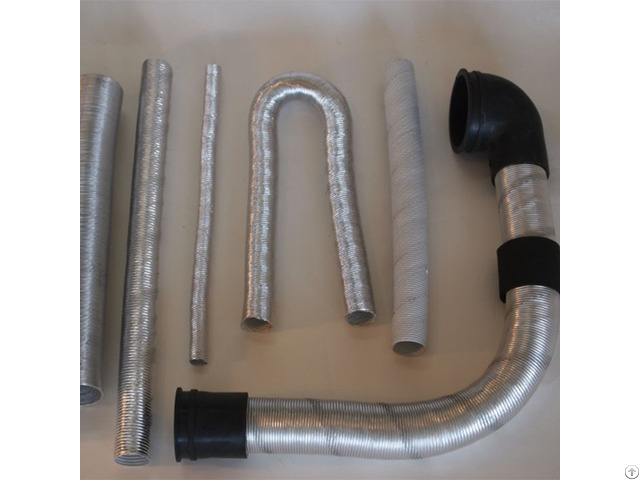 Aluminium Hot Air Ducting Flexible Heat Resistant Car Engine Pipe