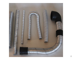 Aluminium Hot Air Ducting Flexible Heat Resistant Car Engine Pipe