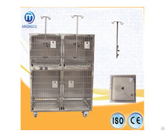 Economic Medical Combined Stainless Steel Pet Cage Mejy 01