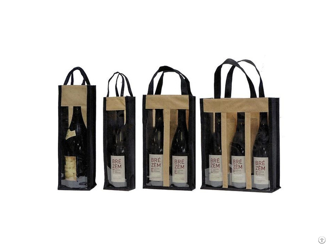 Pvc Window Wine Bags Km Wnb0051