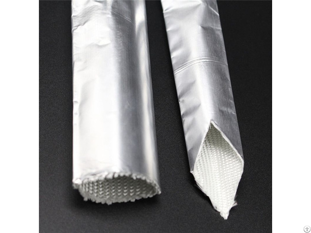 Aluminum Heat Reflective Fiberglass Sleeving