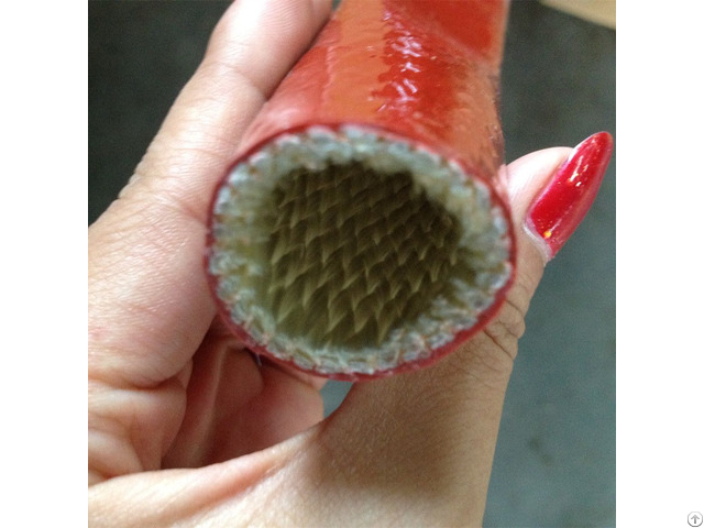 Silicone Coated Glass Fiber Flame Retardant Cable Sleeve