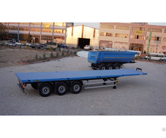 New Emirsan Brand Flatbed Container Transporter