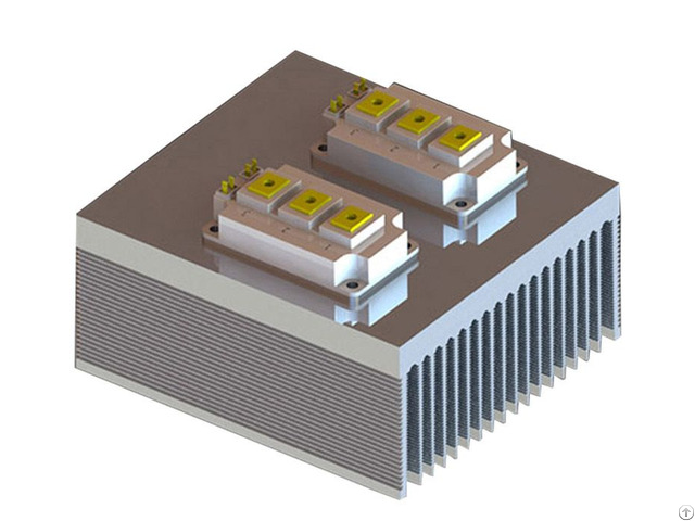 Tower Shape Combined Extrusion Aluminum Profile Heat Sink