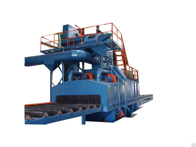 Sheet Roller Conveyor Shot Blast Machine