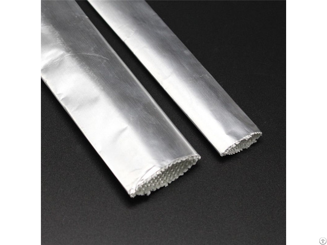 Aluminized Pet Film Coated Fiberglass Heat Reflective Sleeve