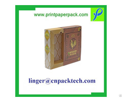 Exquisite Customized Cosmetic Perfume Paper Favor Box