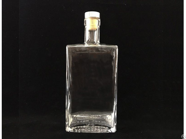 750ml Spirit Vodka Glass Bottle Super Flint