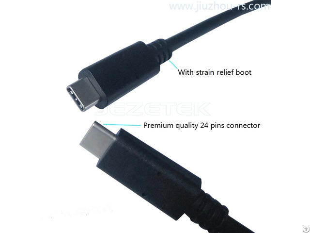 Usb3 1 Gen2 Type C Cable With Pvc Mold, Support 20v 5a