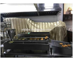 Newest Automatic Donut Extruder With Fryer And Glazer Yufeng