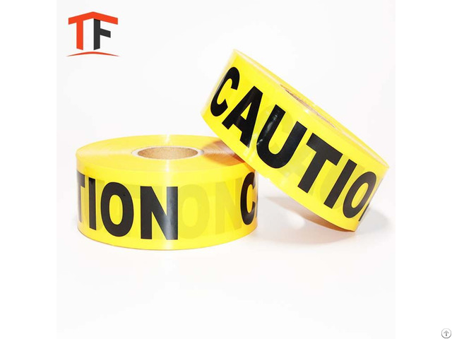 Best Factory Price Pe Material Colorful Non Adhesive Caution Tape