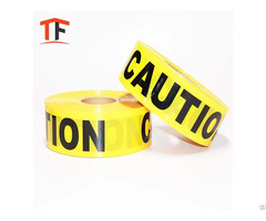 Best Factory Price Pe Material Colorful Non Adhesive Caution Tape