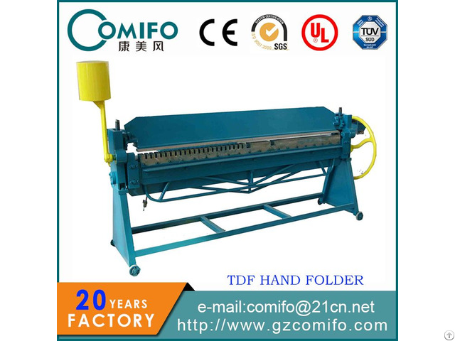 Hand Folding Machine Duct Machinery