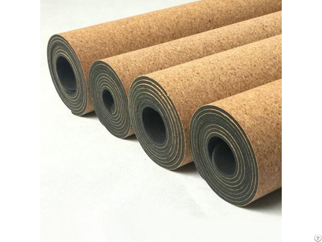 100 Percent Cork And Natural Rubber Yoga Mats Kmr02