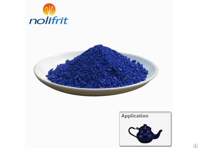 Nolifrit Royal Blue Cover Coat Enamel Frit Ecf 309