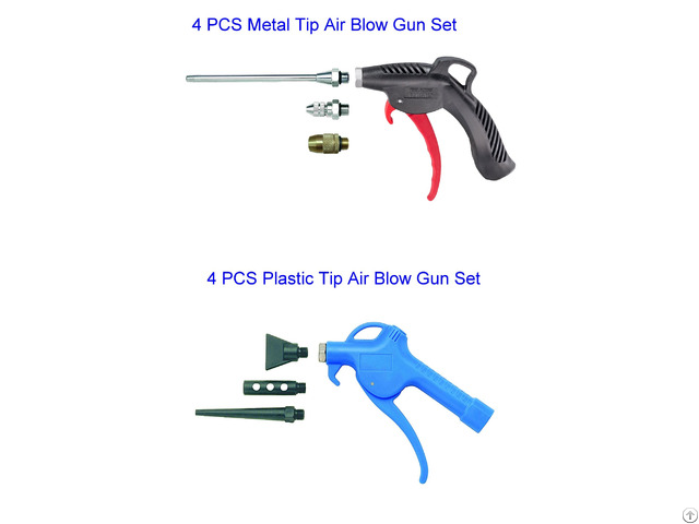 Four Pcs Blow Gun Kit