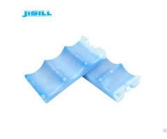 Hdpe Hard Shell Breast Milk Ice Pack Wave Shape 450ml High Density