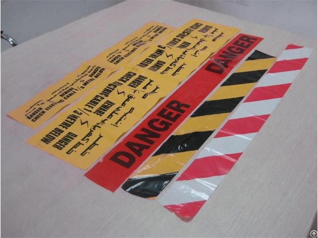 Non Adhesive Warning Tape