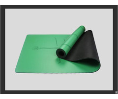Custom Design Pu Top Rubber Yoga Mats Manufacturer