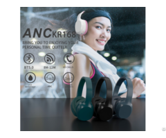 Anc Active Noise Canceling Bluetooth Headset Kr169 Bt Version Qcc 5 0