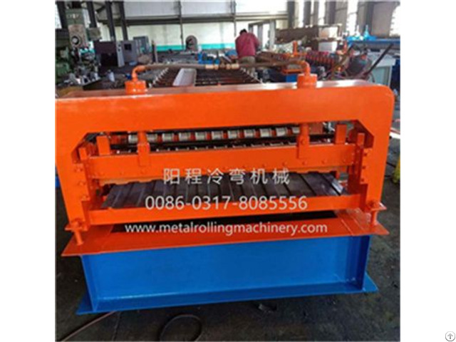 Trapezoidal Roof Panel Roll Forming Machine