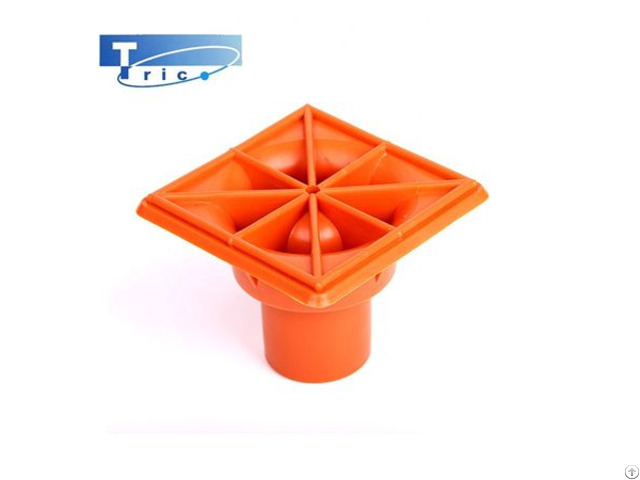 Building Material Plastic Fittings For Rebar Square Safety End Cap