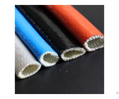 Silicone Coated Fiberglass Fire Resistant Cable Sleeve