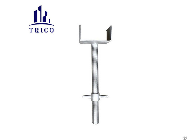 U Head Scaffolding Jack Base