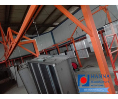Metal Cabinets Powder Coated Line With High Recovery Rate System