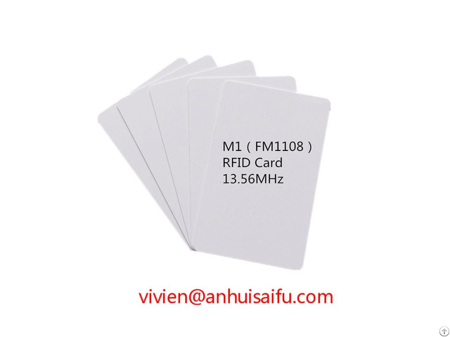 Rfid Fm1108 Inkjet Proximity Card