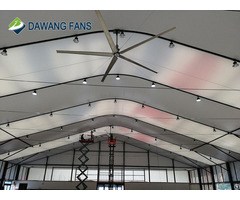 Huge Industrial Ceiling Fan With 5pcs Blades For Workshop And Warehouse