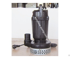 Wqd Small Type Submersible Sewage Pump With 220v Single Phase Motor