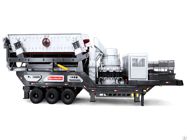 Tire Type Mobile Crushing Station
