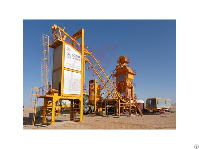 Qlb Y Series Mobile Type Asphalt Mixing Plant