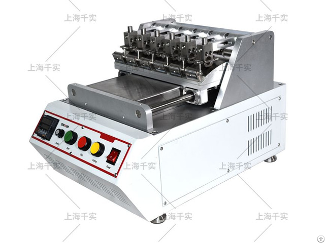 Bench Top Colorfastness Rubbing Tester With 6 Station