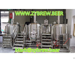 10bbl Three Vessel Brewhouse Steam Heated Brewery